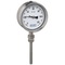 Thermomètre à pression de ressort fig. 3532 insert en inox raccord au dessous